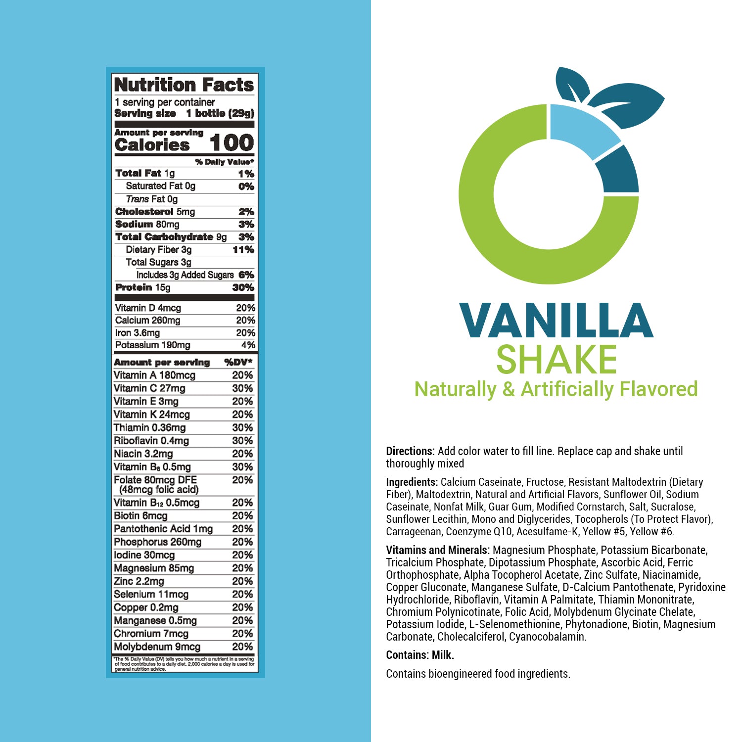 PIB Vanilla Shake