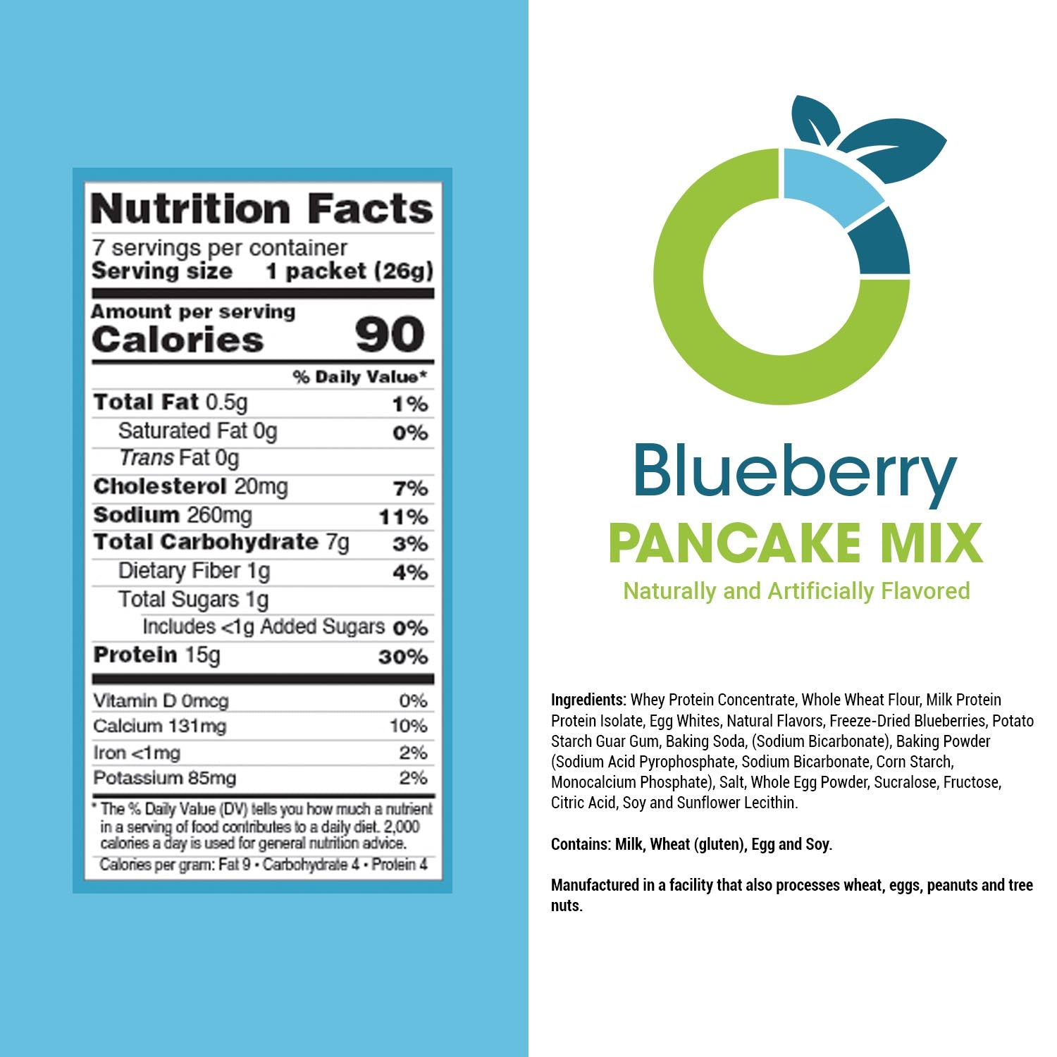 Blueberry Pancake Mix