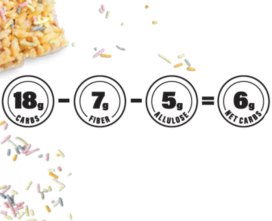 Birthday Cake Crispy Bars