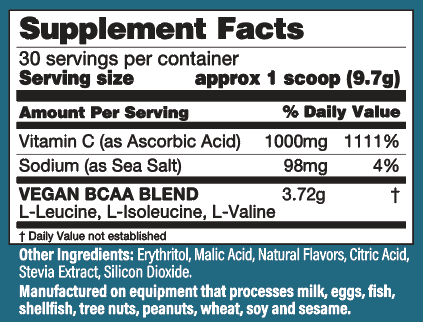 BCAA Blue Raspberry