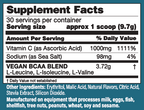 BCAA Blue Raspberry