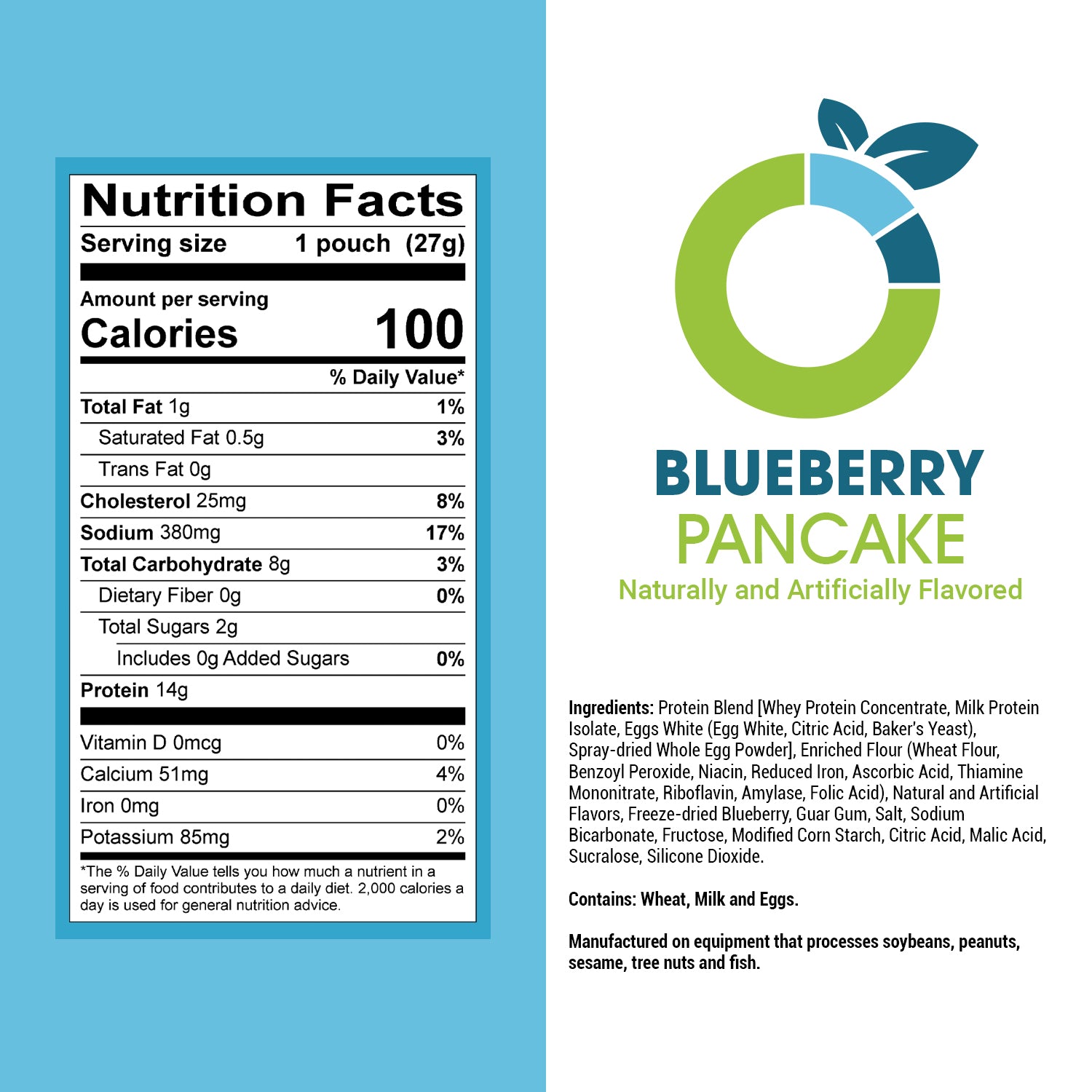 Blueberry Pancake Mix