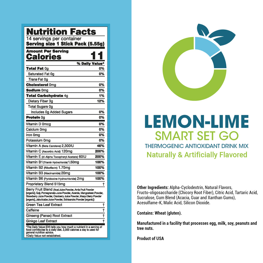 Smart Set Go Lemon Lime DISCONTINUED