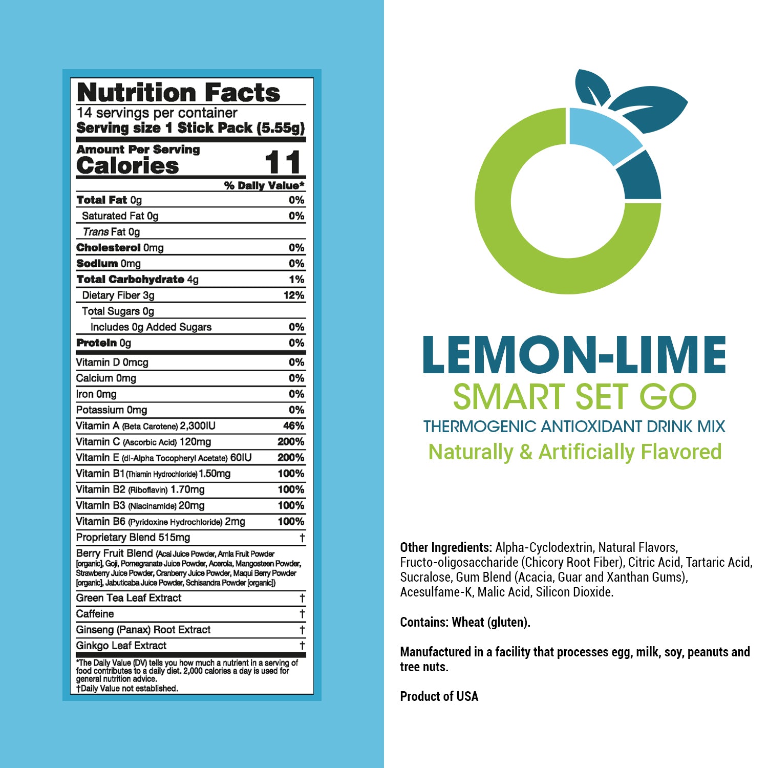 Smart Set Go Lemon Lime DISCONTINUED