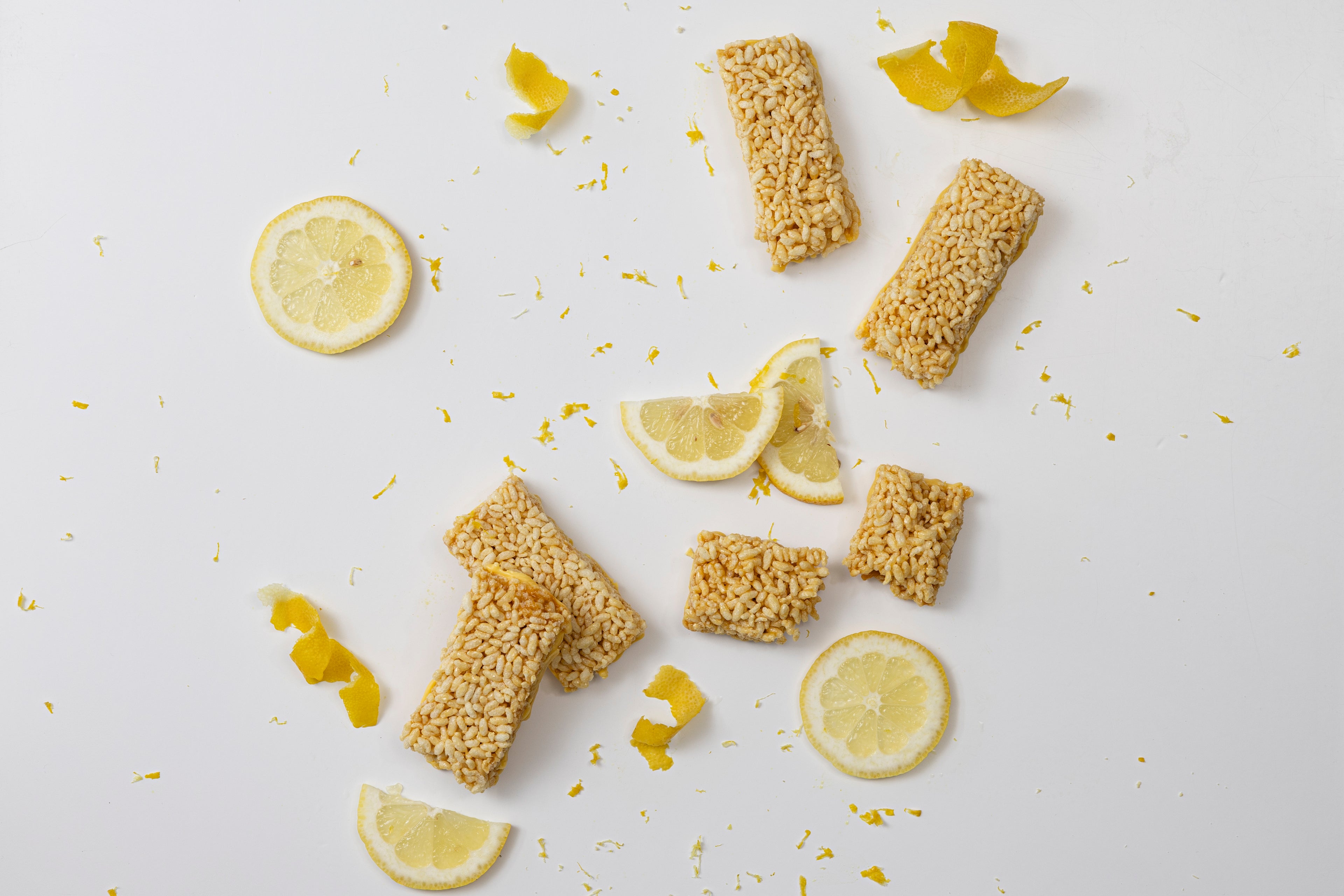 Zesty Lemon Crispy Bars
