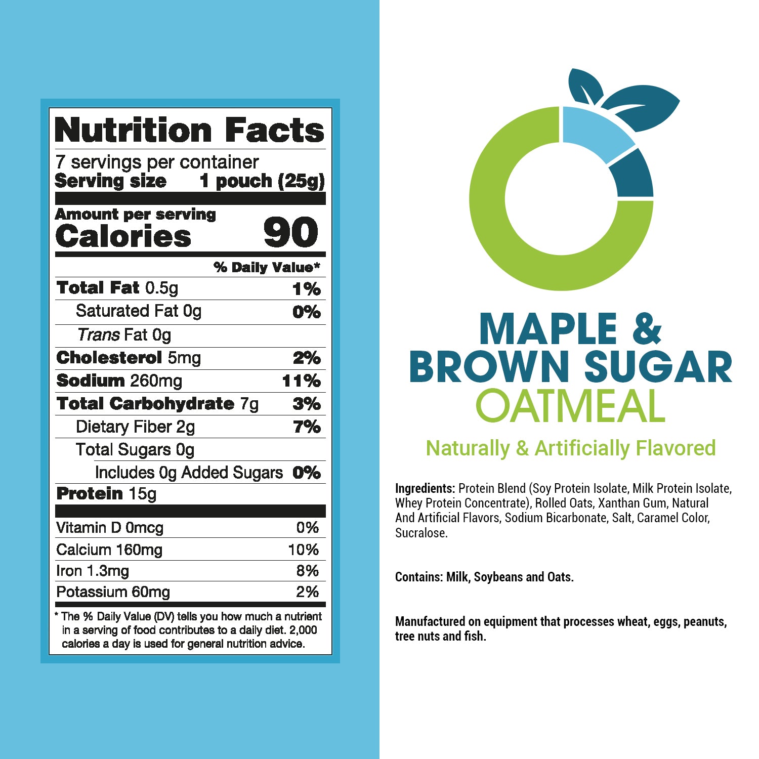 Maple & Brown Sugar Oatmeal