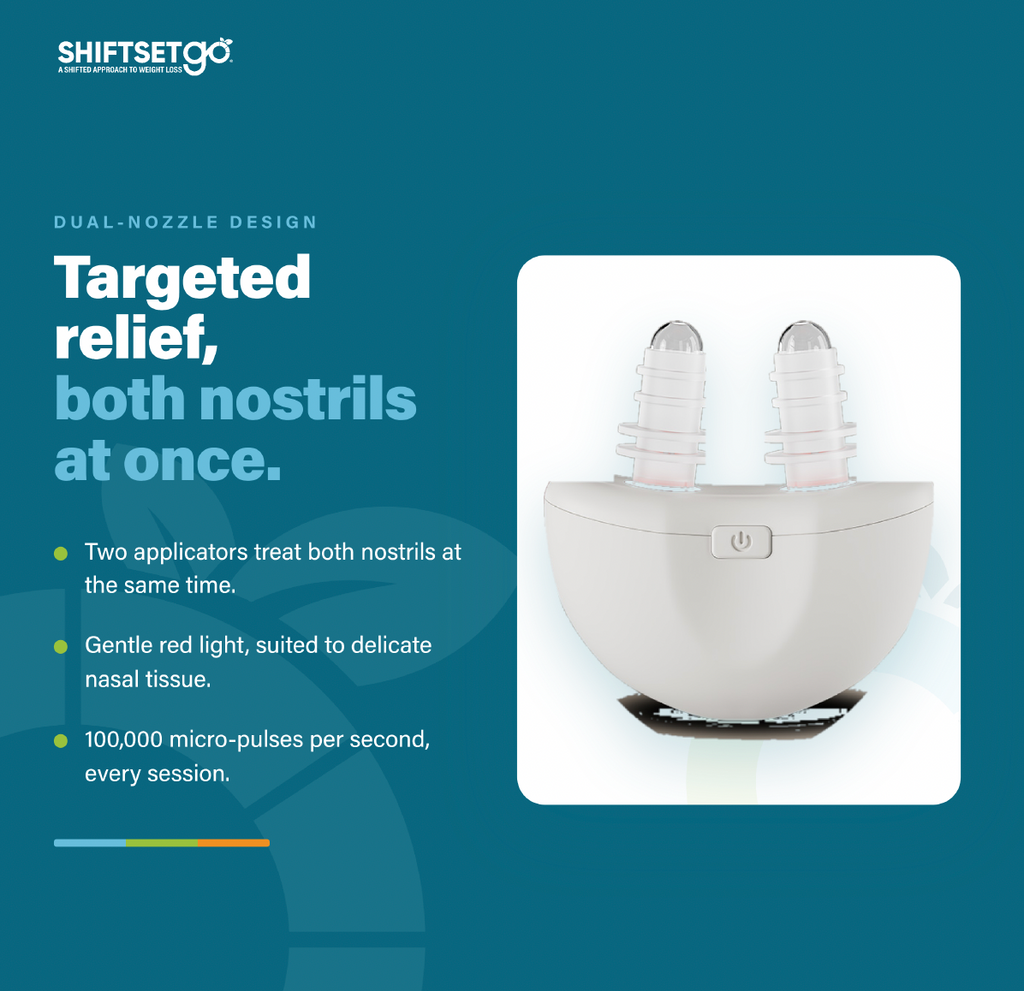 Red Light Therapy Nasal Device
