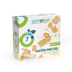 Toffee Pretzel Crispy Bars