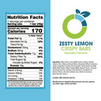 Zesty Lemon Crispy Bars