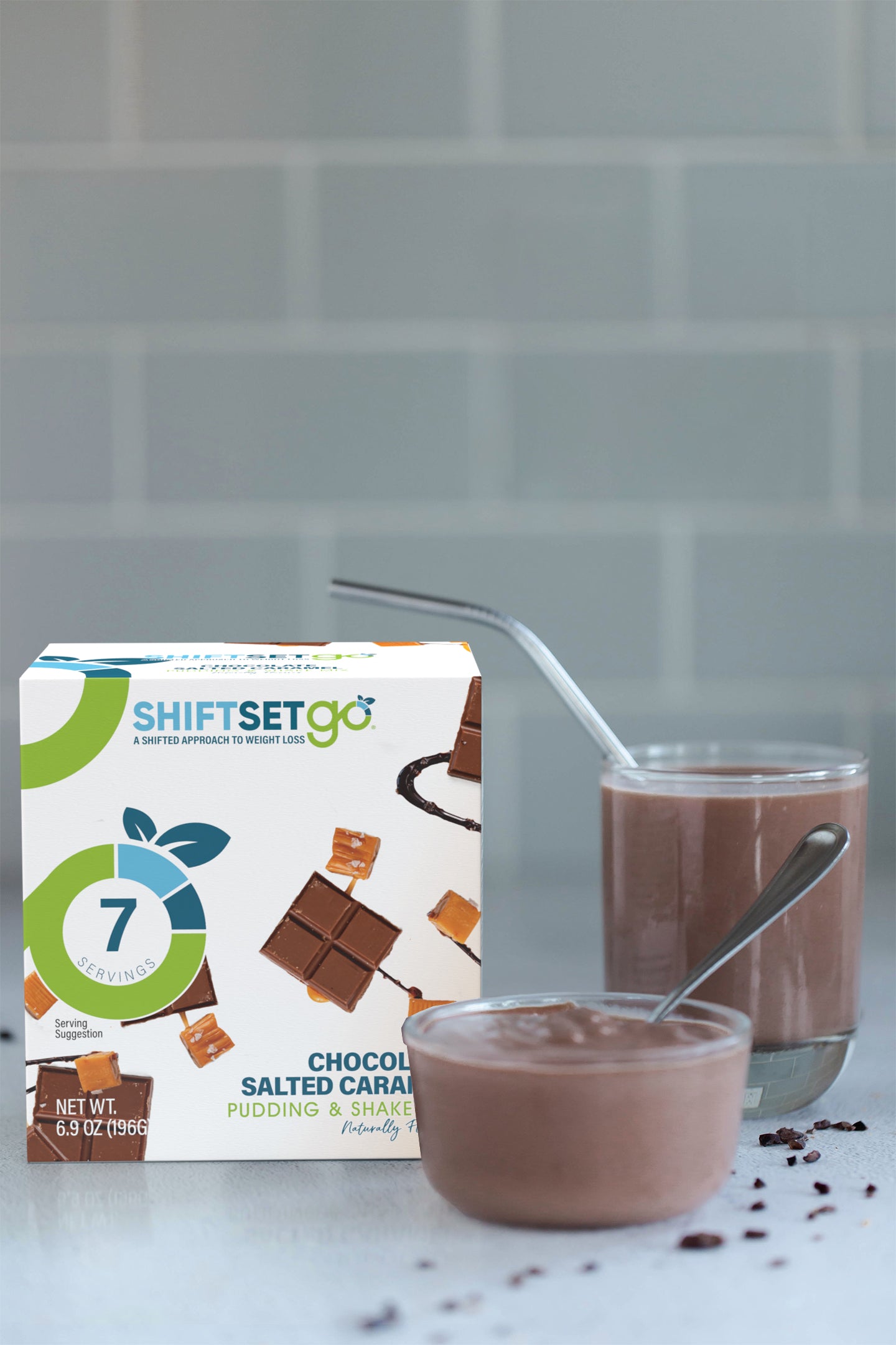 Chocolate Salted Caramel Pudding & Shake Mix