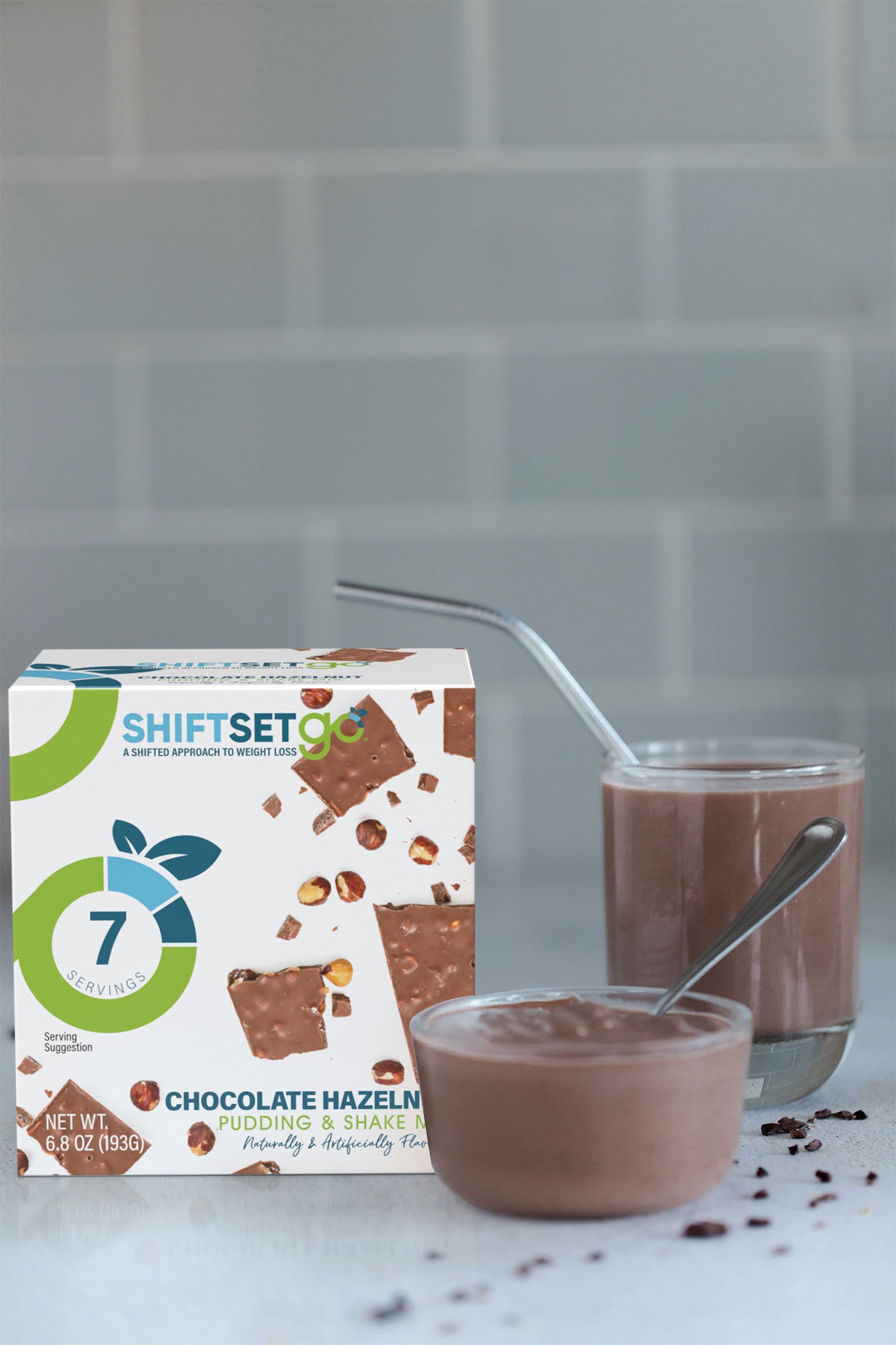 Chocolate Hazelnut Pudding & Shake Mix