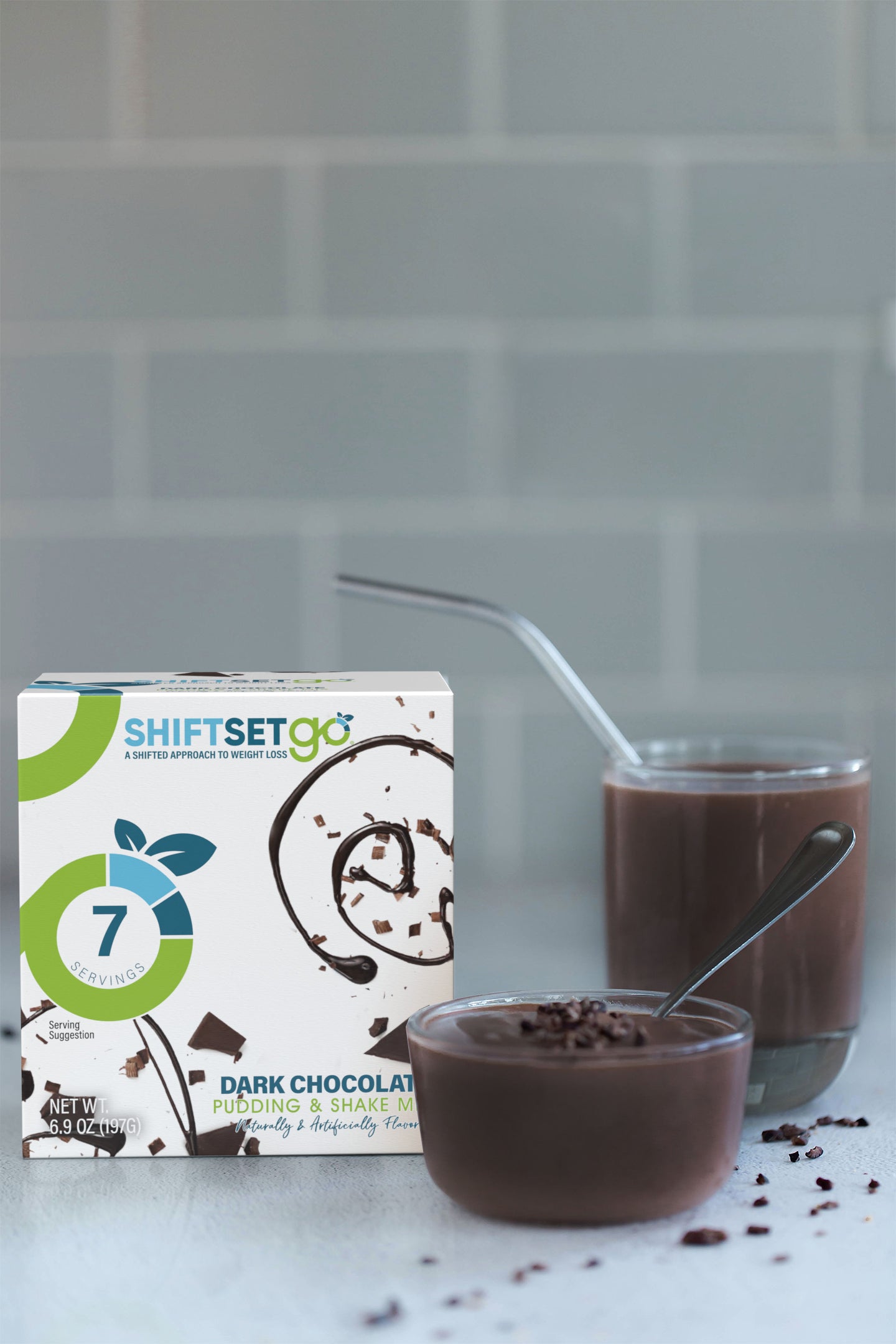 Dark Chocolate Pudding & Shake Mix