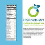 Chocolate Mint Pudding & Shake Mix