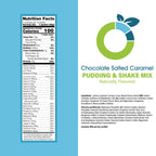 Chocolate Salted Caramel Pudding & Shake Mix
