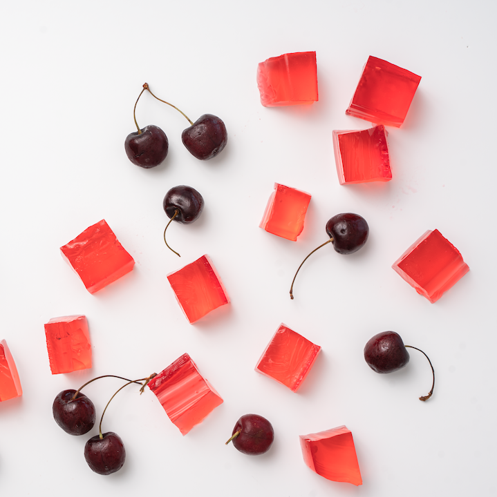 Cherry Gelatin Fiber Supplement