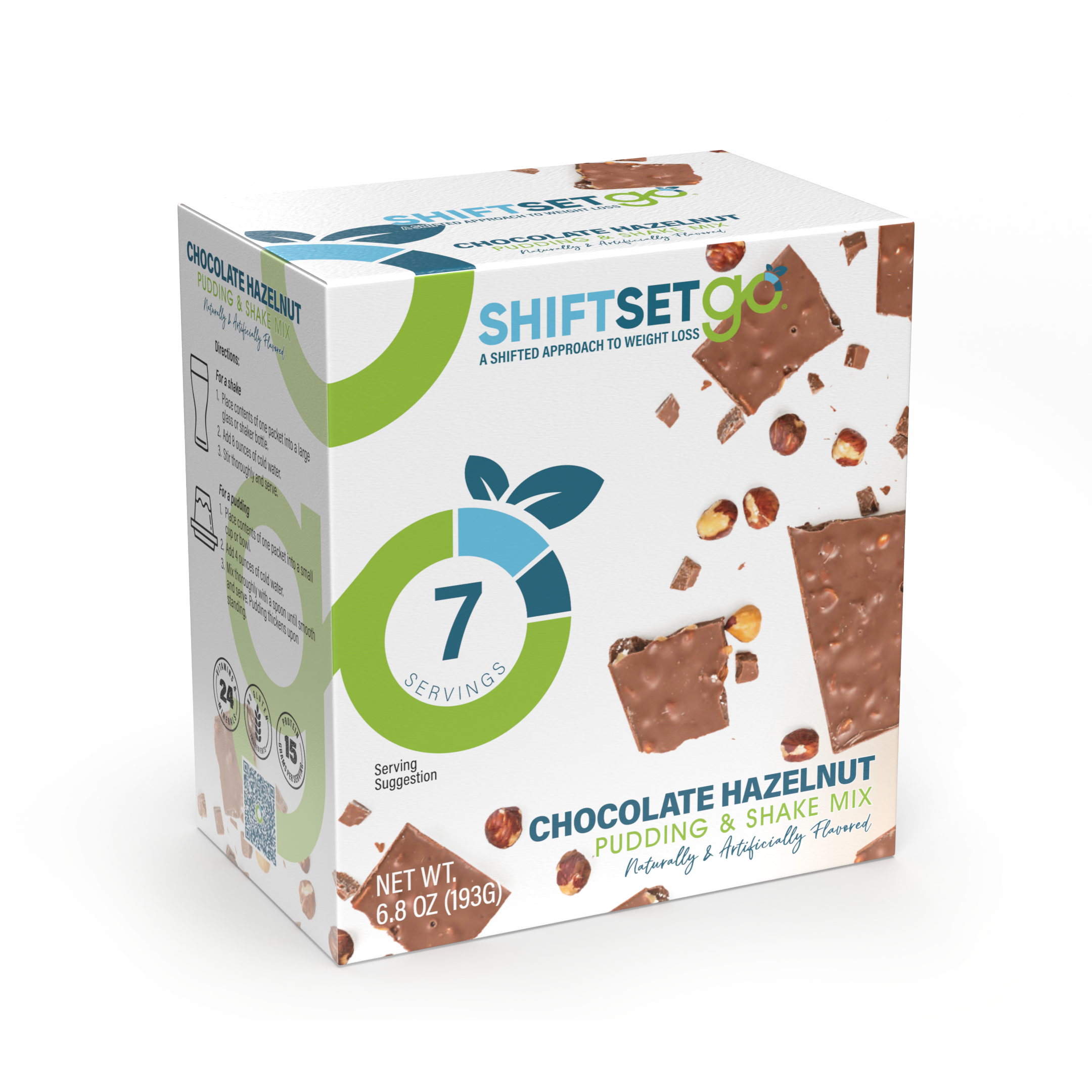 Chocolate Hazelnut Pudding & Shake Mix