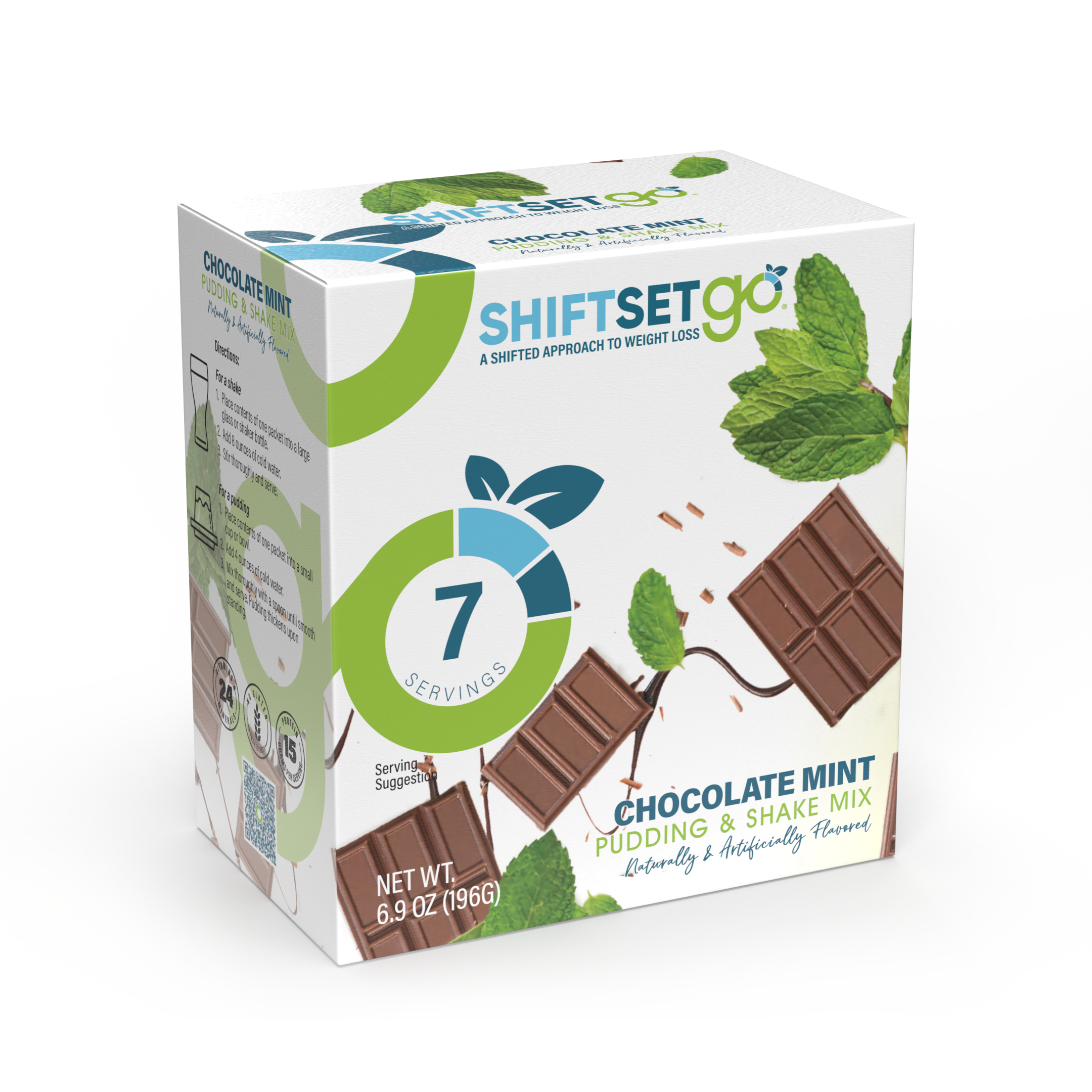 Chocolate Mint Pudding & Shake Mix