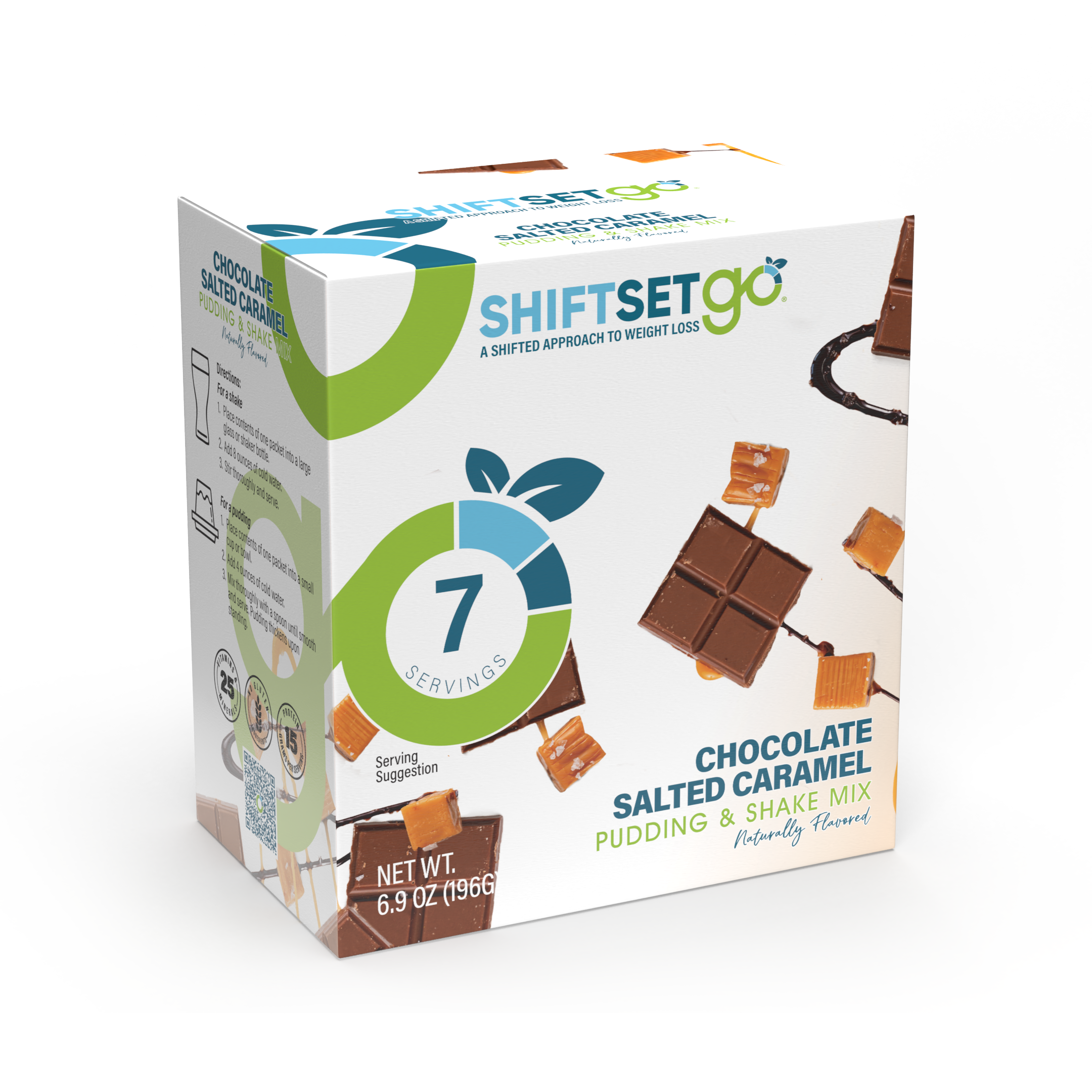 Chocolate Salted Caramel Pudding & Shake Mix