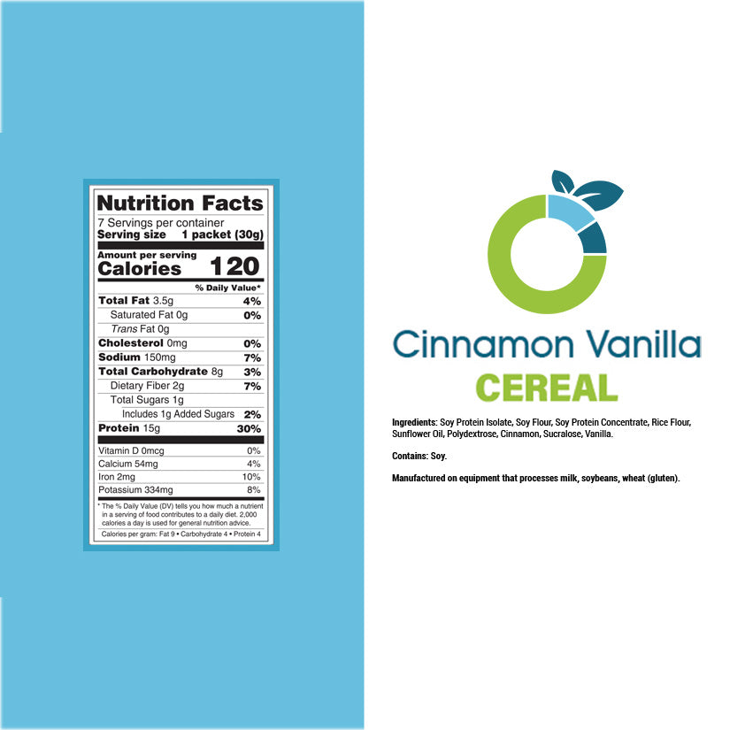 Cinnamon Vanilla Cereal DISCONTINUED