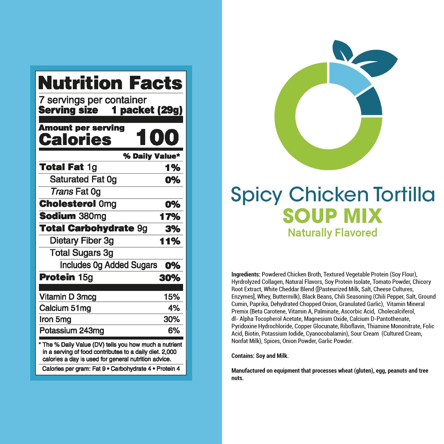 Spicy Chicken Tortilla Soup Mix *EXPIRES 5/31/24*