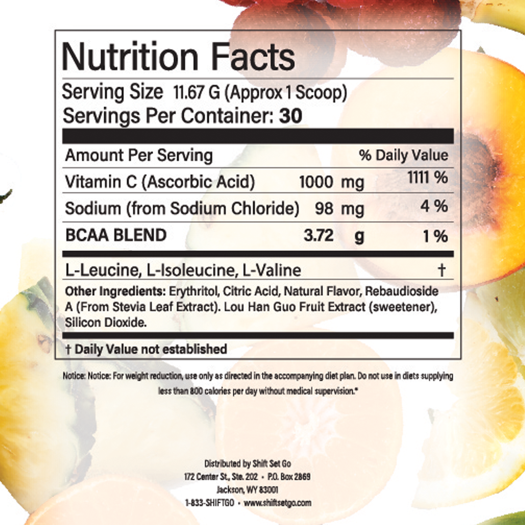 BCAA Tropical Fruit 30 Servings